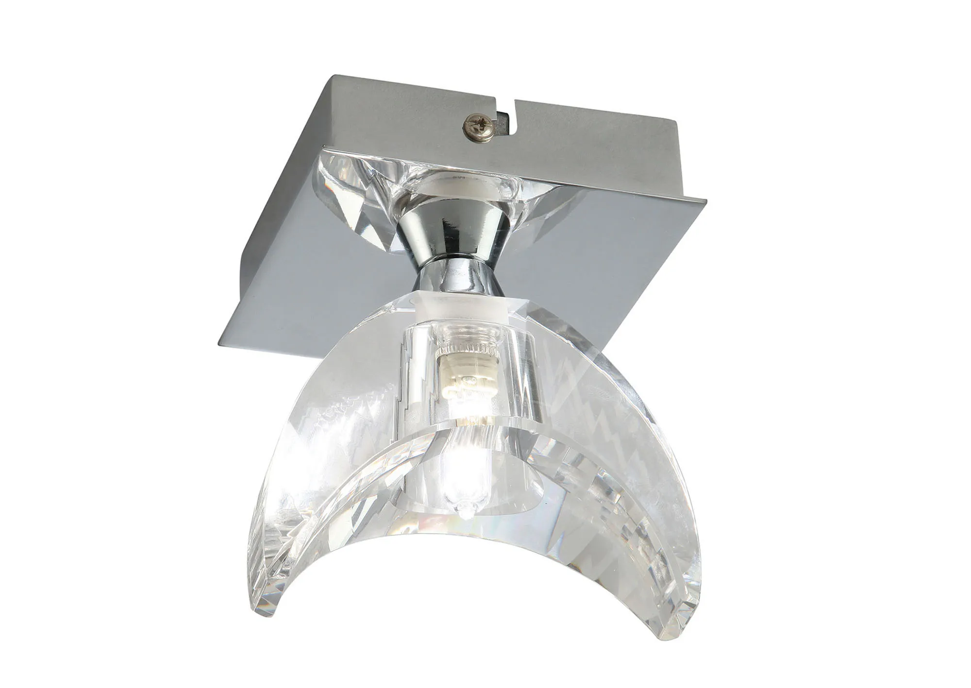 Eclipse Polished Chrome Ceiling Lights Mantra Flush Fittings